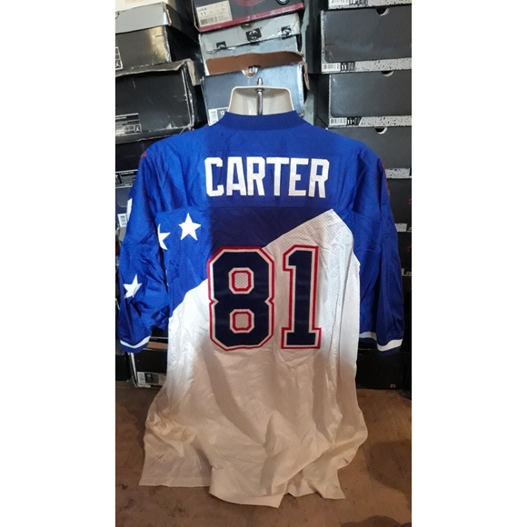 M&N Chris Carter 1996 NFC Pro-Bowl jersey sz60 - Picture 2 of 5